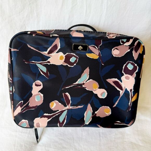 NWT Kate Spade Cosmetics Travel case hanging floral bag - Picture 1 of 6